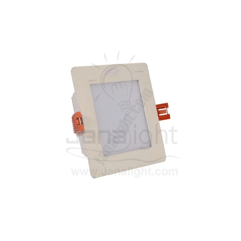 سبوت بانيل مربع 10 وات وورم squar warm 10 watt spot panel light LIPER